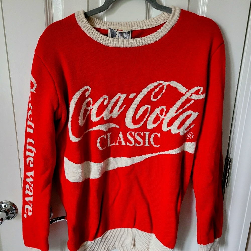 Coca Cola Classic sweater